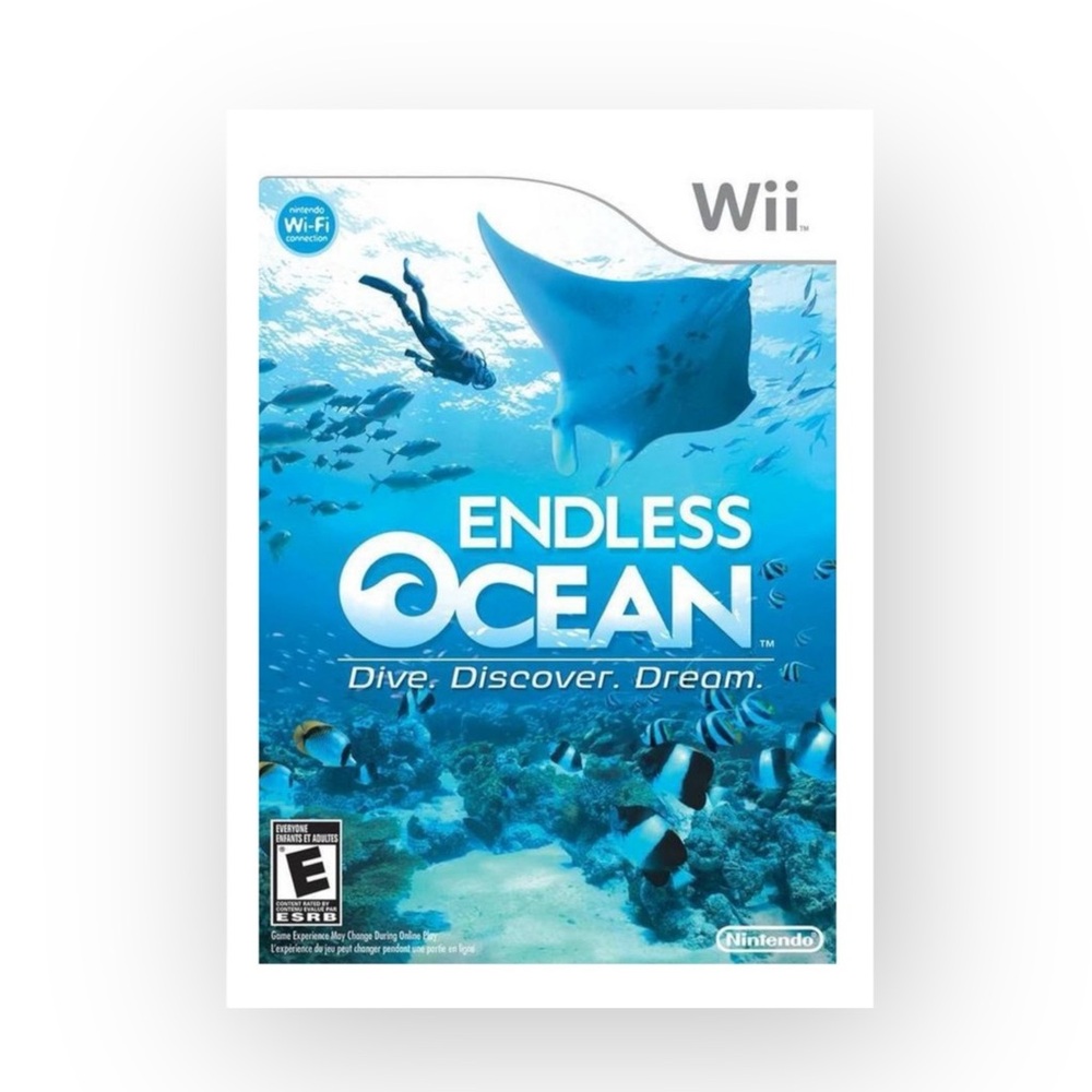 HTF: Nintendo Wii ๐ Endless Ocean: Dive Discover Dream Game ๐ Original Case ๐ - Picture 13 of 14